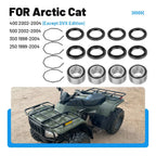 Front & Rear Wheel Hub Bearings Seals Kit for Arctic Cat ATV (2002–2004)