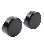 Black CNC Upper Fork Caps for Harley Softail Breakout FXBR FXBRS (2018-2023)