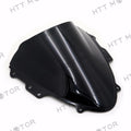 Smoke Black Double Bubble Windscreen for Suzuki GSXR 600 750 (2004–2005)