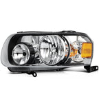 Pair Headlight Assembly for Ford Escape (2005–2007) - Black Amber