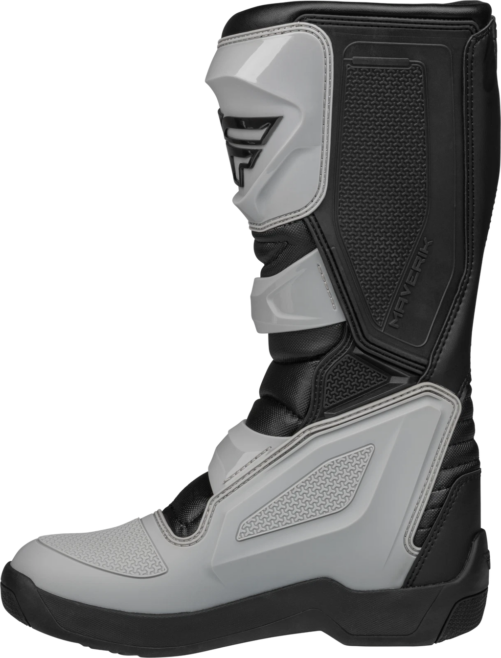 Fly Racing Maverik LT Offroad Boots for Men US 11 (Grey/Black) 364-66111