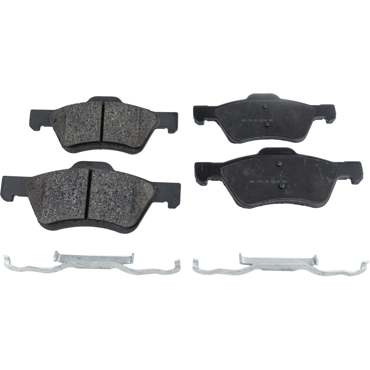 Disc Brake Rotor and Pad Kit for Ford Escape, Mercury Mariner (2005–2007)