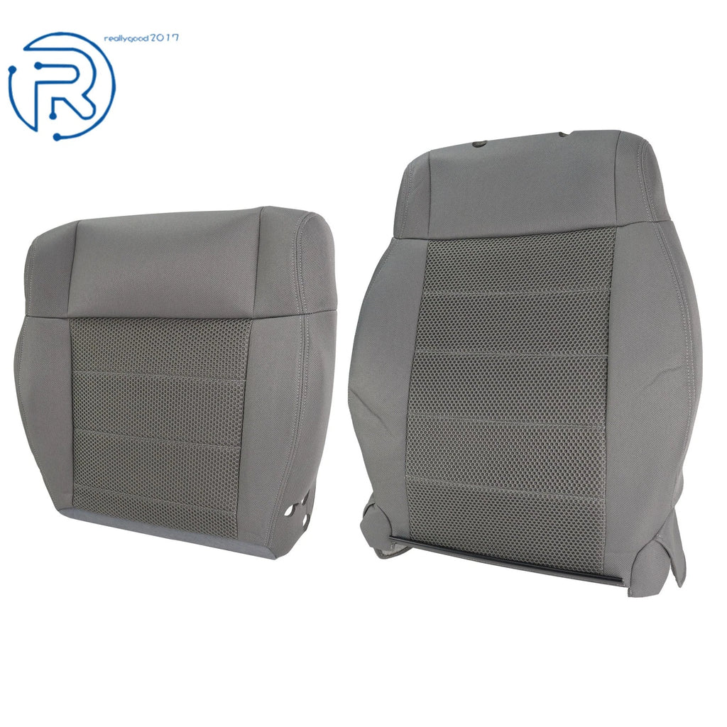 Seat Cover Set for Jeep Wrangler (2007–2012) - Durable Cloth, Passenger