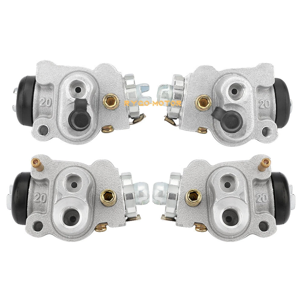 Set of 4 Front Brake Wheel Cylinders for Honda TRX300FW 4x4 (1988–2000)