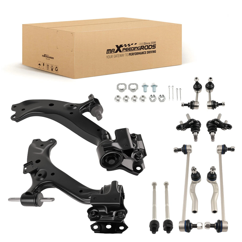 Set of 10 Front Lower Control Arms with Ball Joints for Honda CR-V (2012–2014)