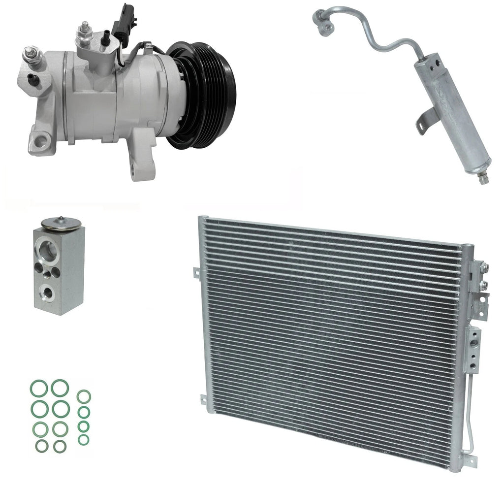 AC Compressor Kit With Condenser for Jeep Commander 4.7L (2006–2010)
