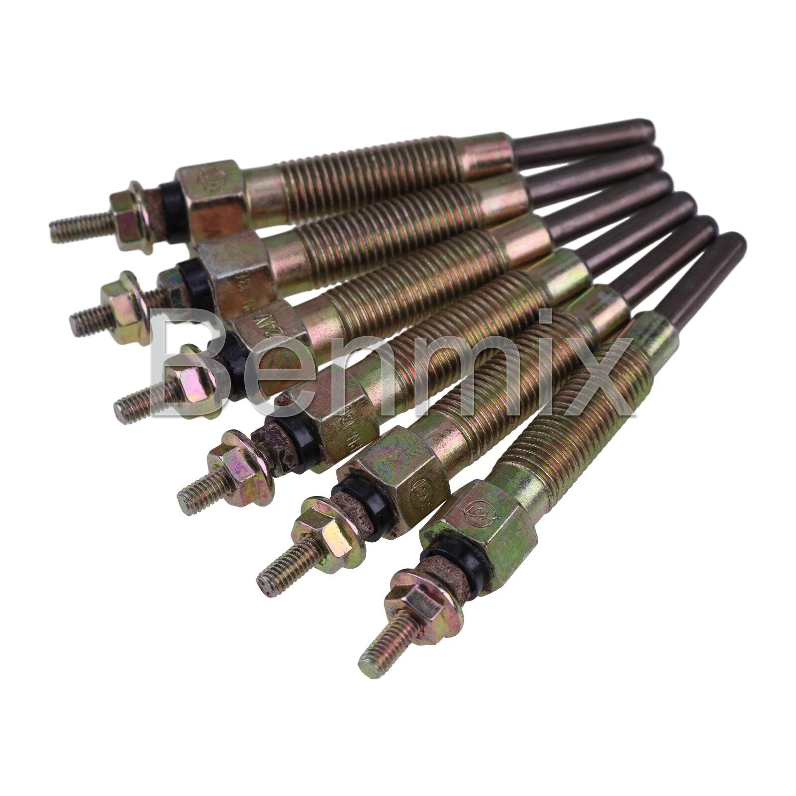 6X Glow Plugs 11065-10T01 for Nissan Patrol GR Y60 (1987–1997) TD42