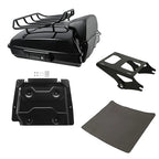 Trunk Backrest Pad Mount Rack Plate for Harley Street Glide (2014–2023)