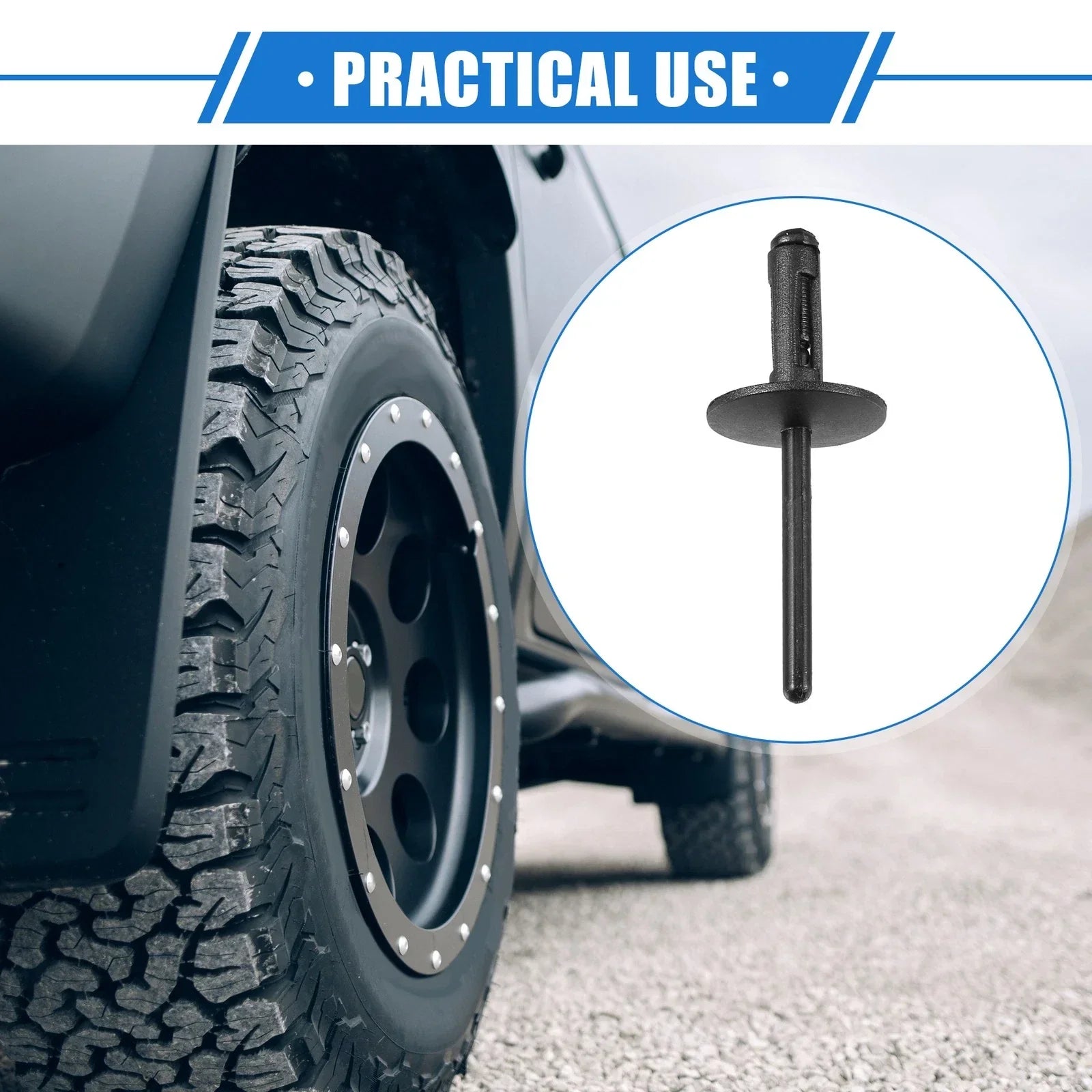 20 x Fender Liner Rivet for BMW X1 Black (2013 - 2023)
