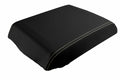 Leather Console Lid Armrest Cover for Hummer H2 (2005–2007) Beige Stitch