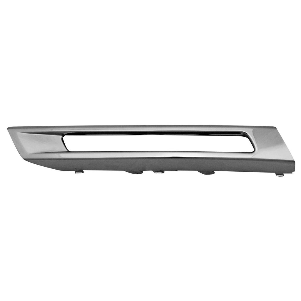 Replacement Chrome Driver Side Daytime Running Light Bezel-See Compatible Chart