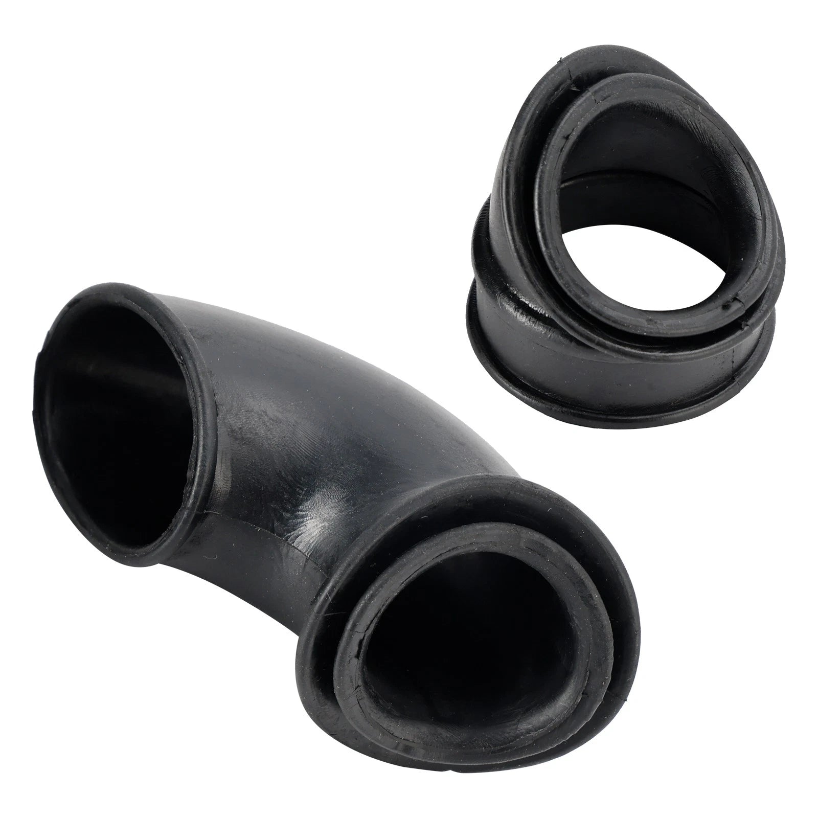 Set of 2 Air Cleaner Tube Rubber Hoses for Honda CT70 ST50 ST70 (1970–1980)