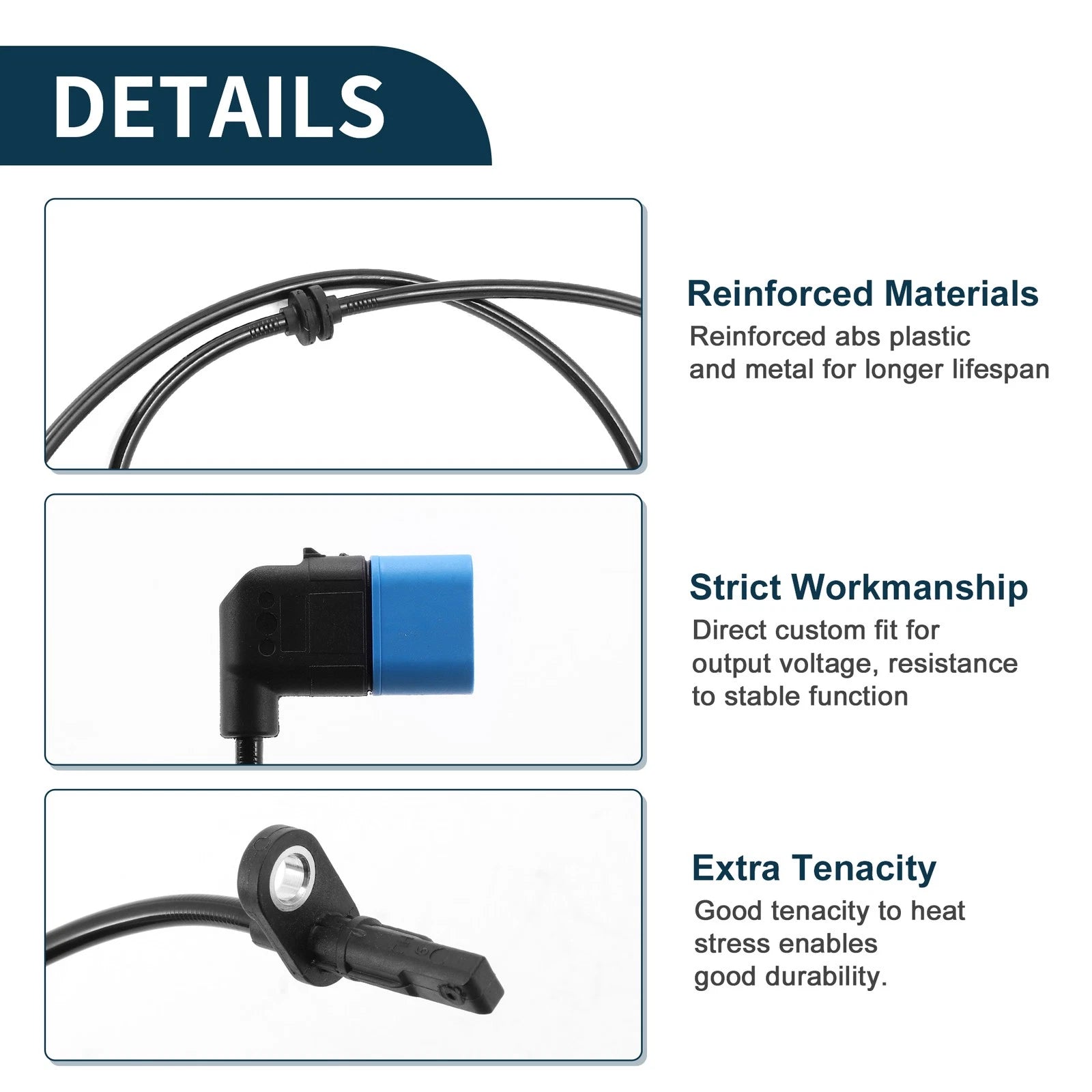 ABS Wheel Speed Sensor No. 2469059402 for Mercedes-Benz CLA250 (2014–2019)