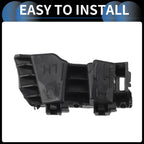 1pc Left Front Bumper Retainer Bracket for Kia K5 (2020–2022) Black ABS