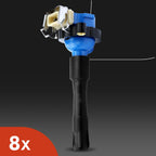 Set of 8 Ignition Coils & Iridium Spark Plugs for Land Rover Range Rover