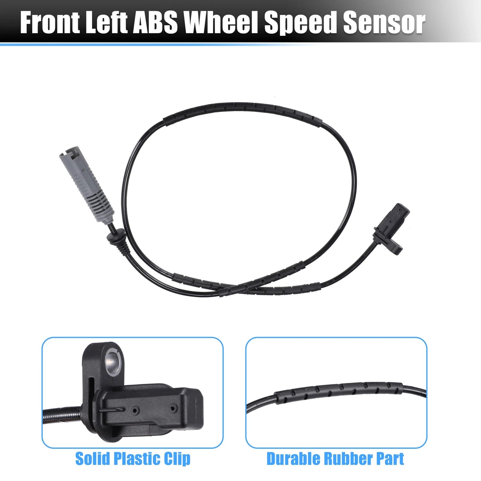 2pcs ABS Wheel Speed Sensor No. 34526762466 for BMW 125i (2004–2013)