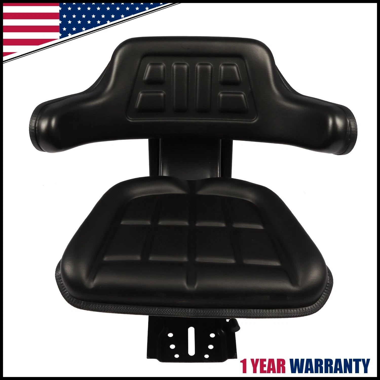 Black Tractor Suspension Seat for Ford/New Holland 3000 3600 3610 3900 5100