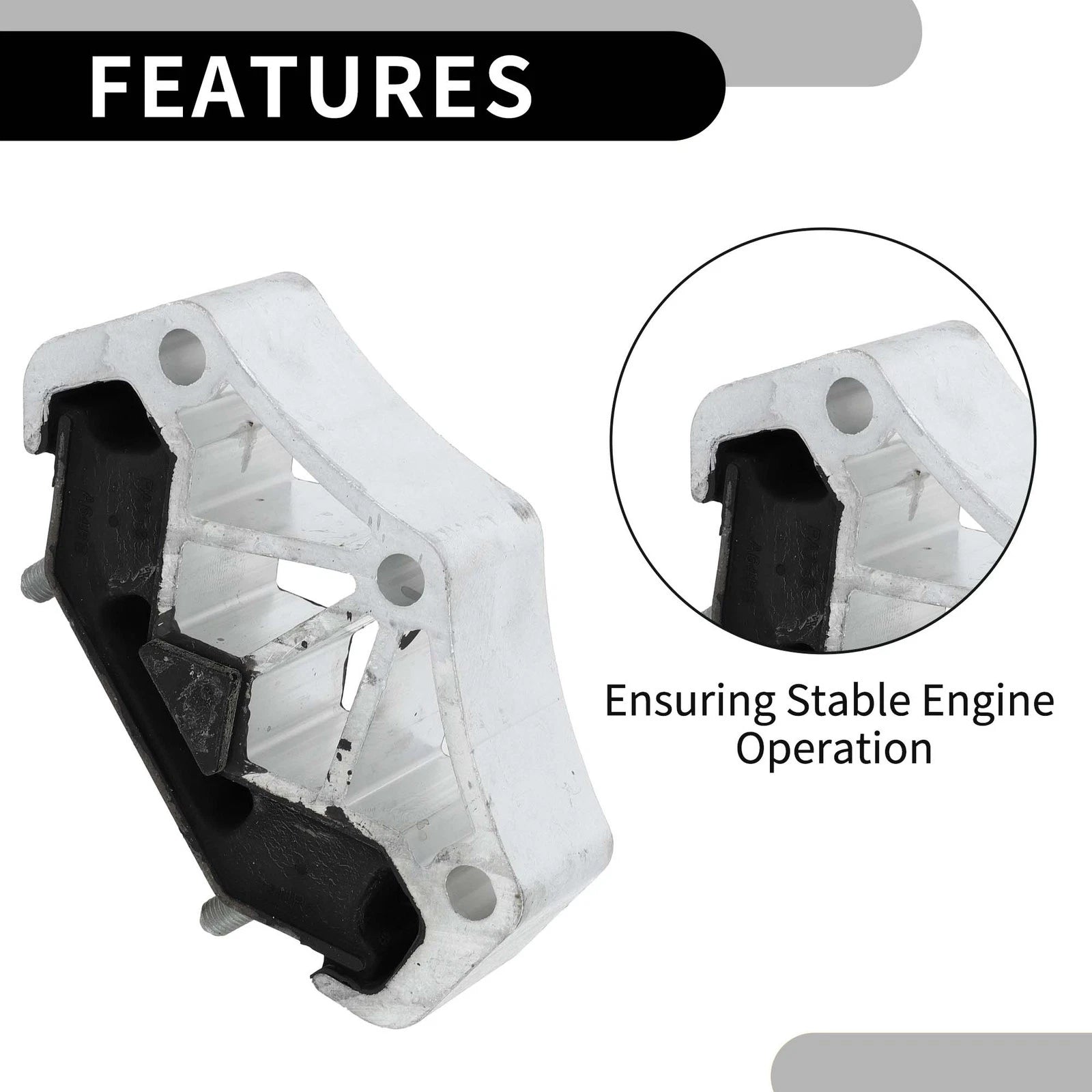 Engine Motor Mount & Transmission Mount for Ford Mustang 2.3L (2015–2019)