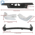 Steel Chrome Rear Step Bumper for Toyota Tundra (2014–2021)