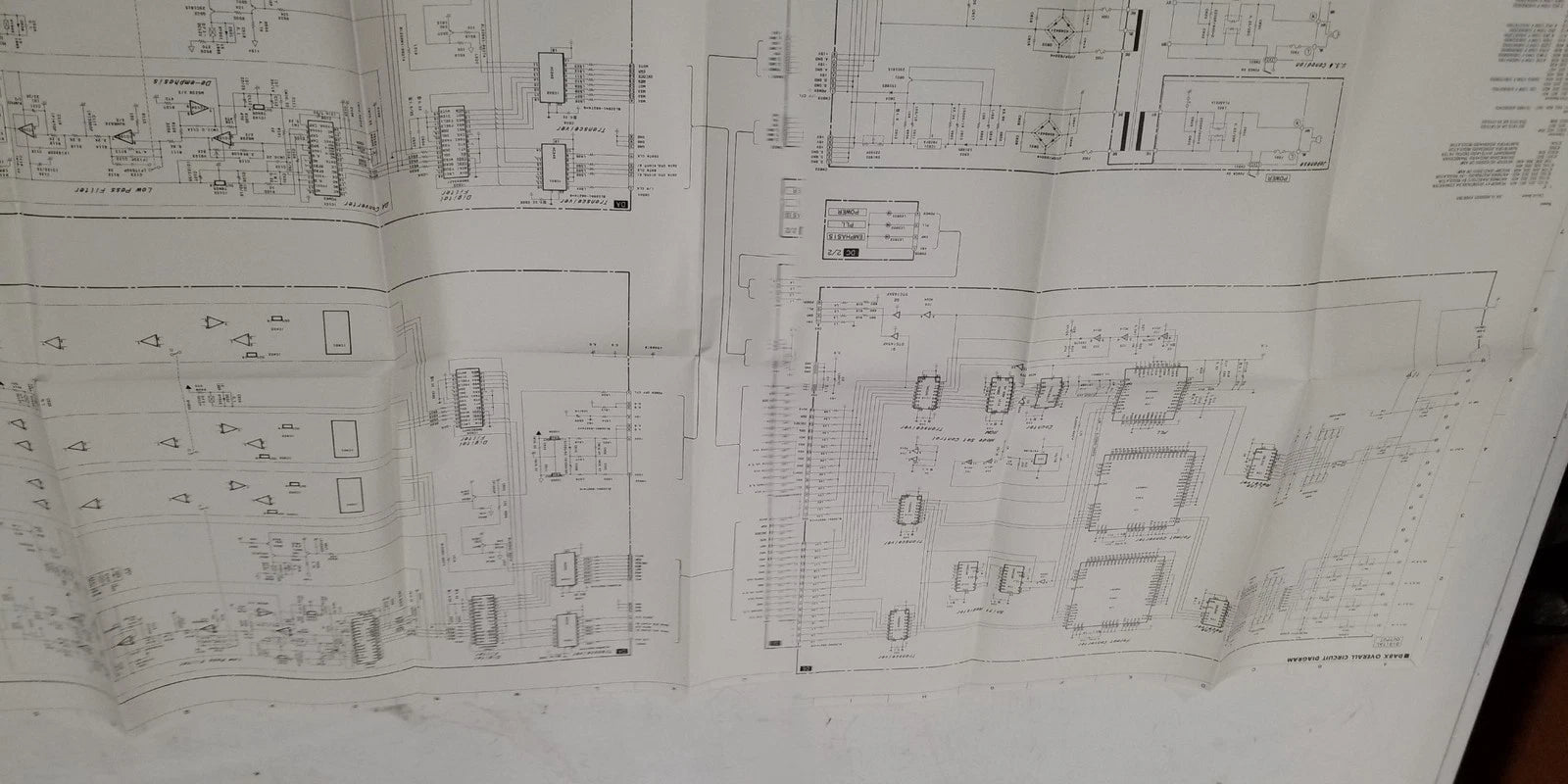 Yamaha DA8X SCH DA Converter Service Manual (Vintage)