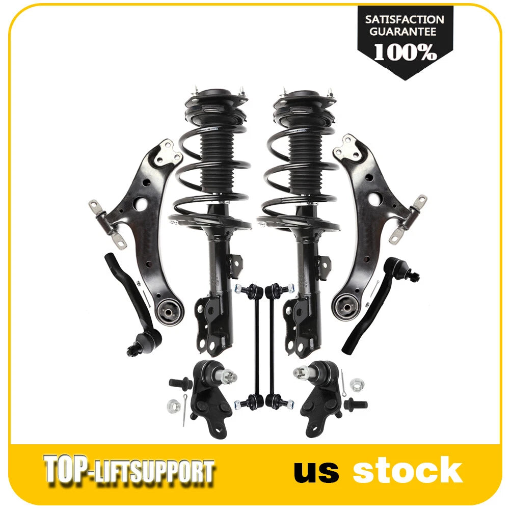 Front Complete Struts Spring Suspension Kit for Toyota Camry SE (2012–2017)