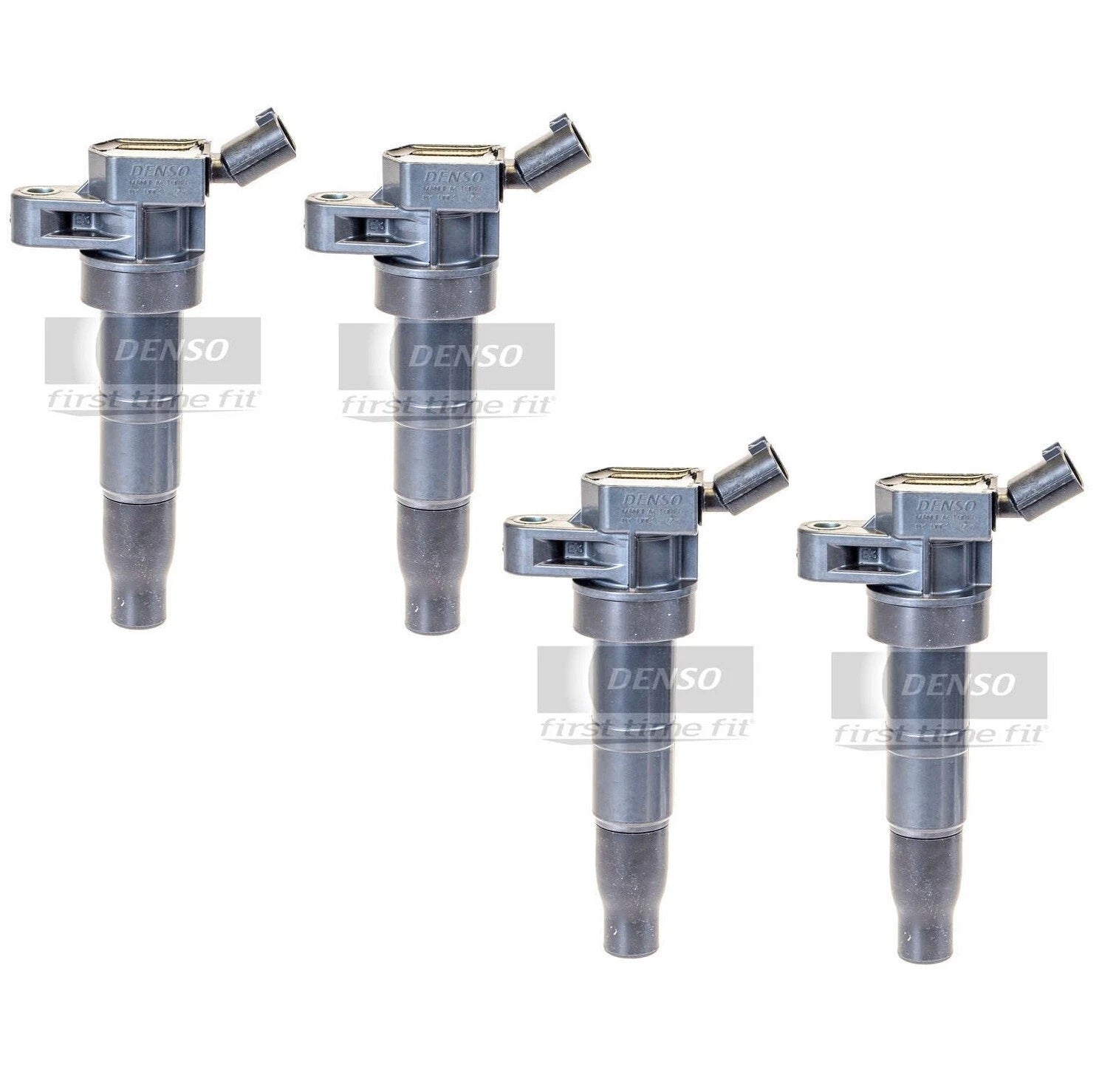 Set of 4 Denso Direct Ignition Coils for Hyundai Sonata, Kia Forte, Optima