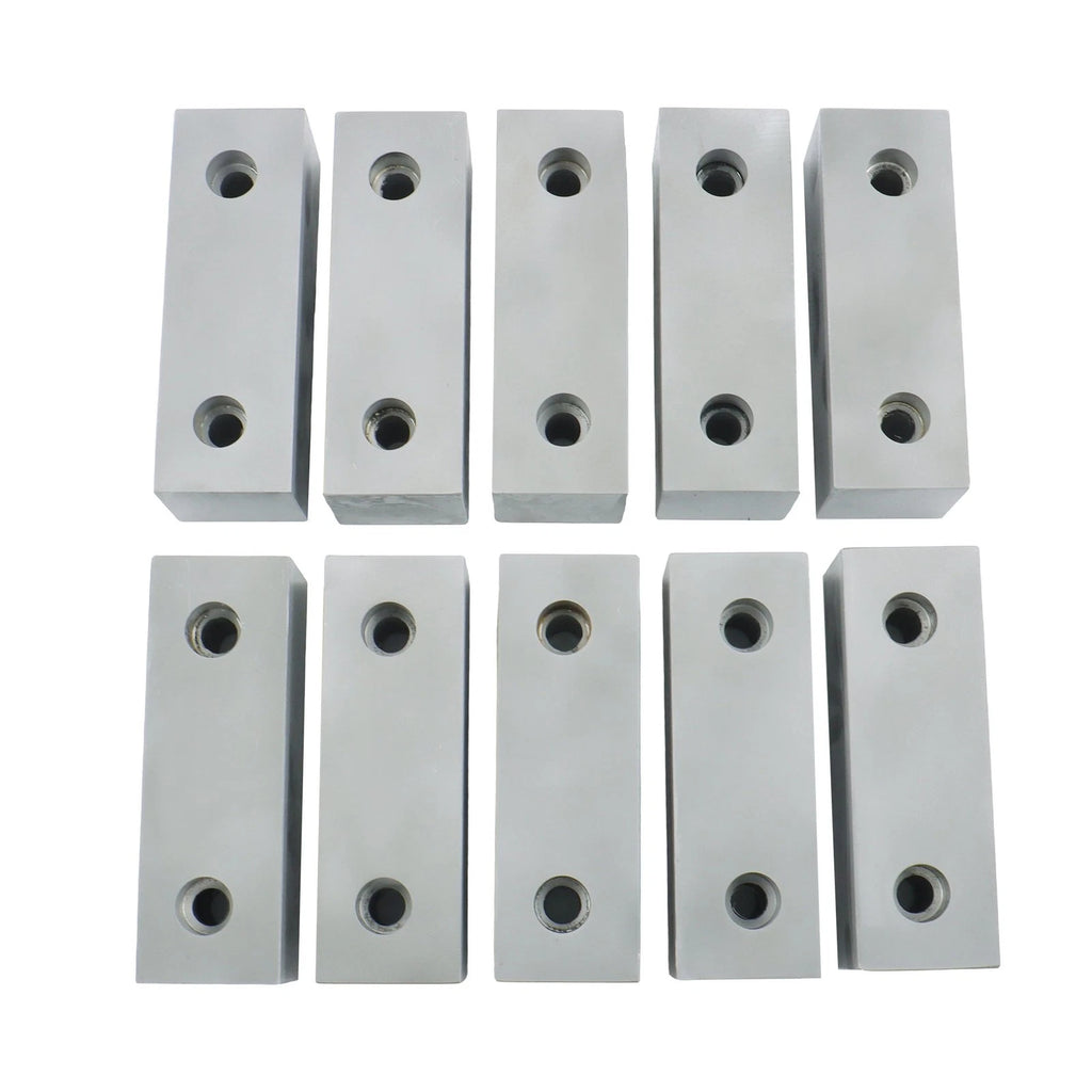 Set of 5 Aluminum Soft Vise Jaws for 6" Vise