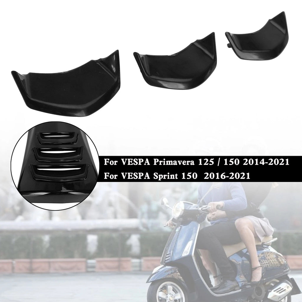 Front Decorative Horn Cover for Vespa Sprint Primavera 125/150 (2014–2021) Black