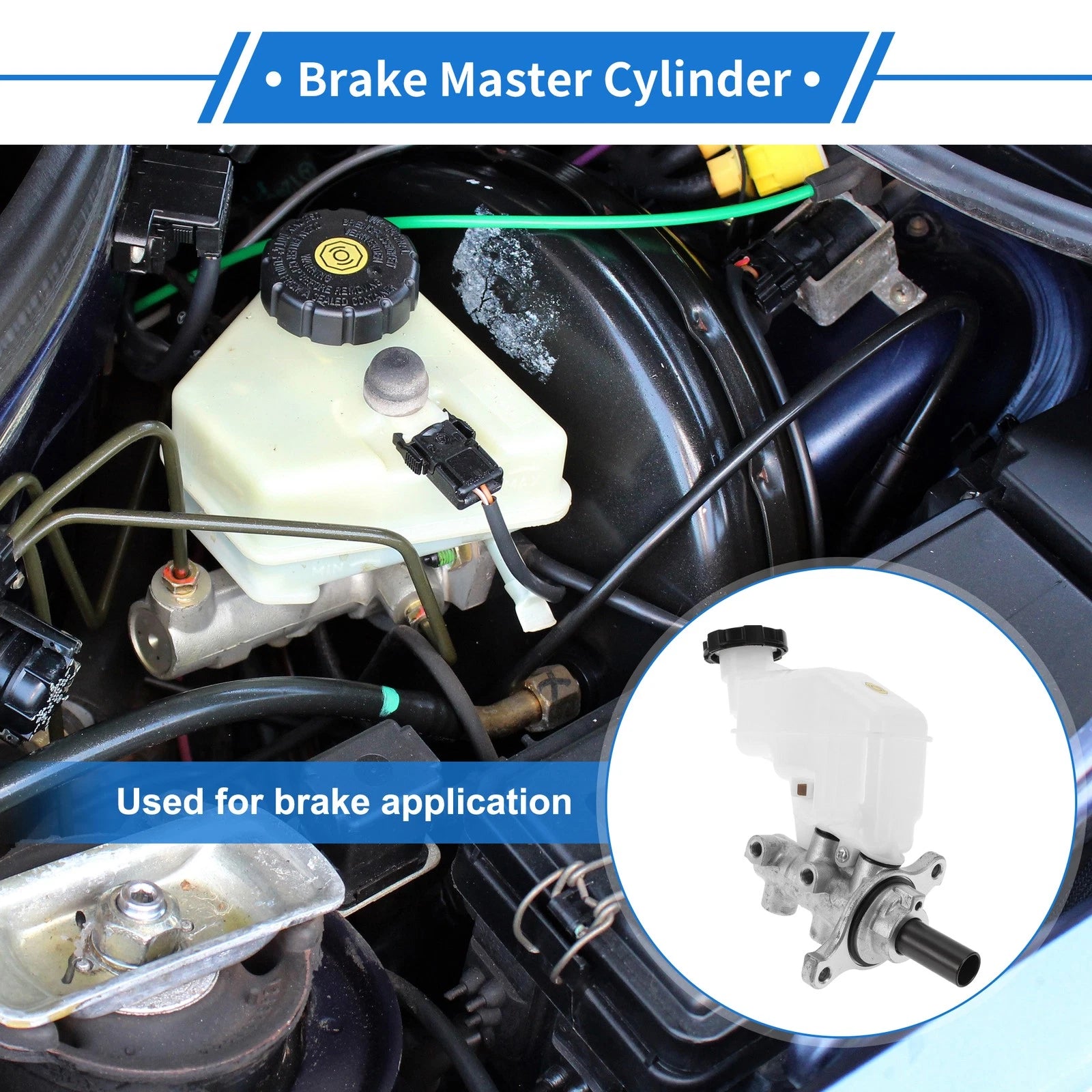 Brake Master Cylinder with Reservoir No. 585103X000 for Hyundai Elantra (2011–2014)