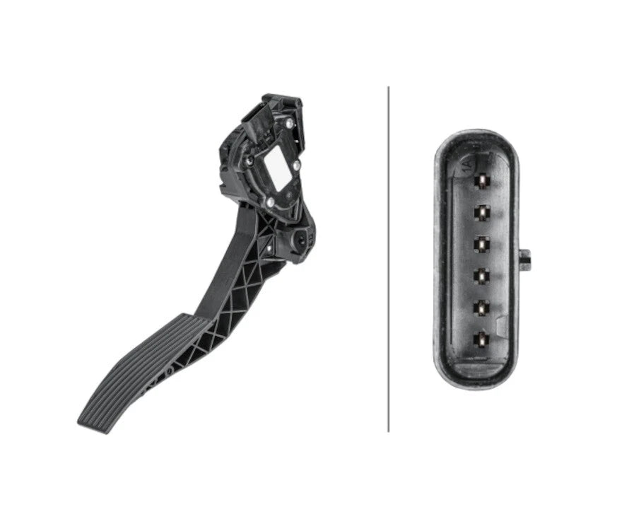 Hella Accelerator Pedal Sensor 358156171 for