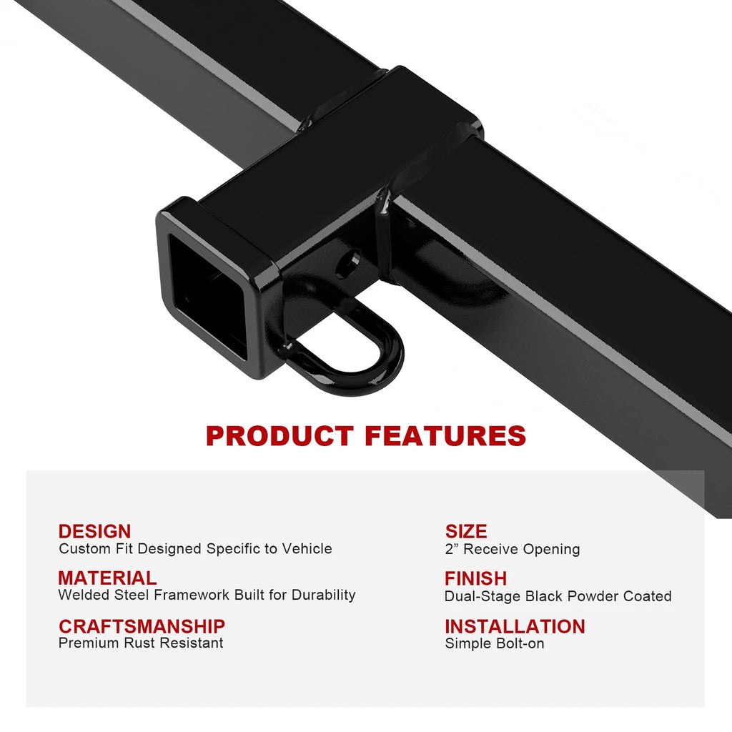 Trailer Hitch Receiver for Subaru Forester (2009-2013)