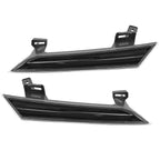 Pair Headlight Reflector Panels for Nissan Murano (2009-2014) Dark Gray