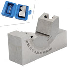 Adjustable Angle V Block Precision Gauge for Micro Milling Setup