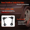 Set of 2 Rear Stabilizer Sway Bar End Links for Honda CR-V (2002–2006) K80369