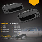 Tailgate Door Handle Lock Cylinder Key for Toyota Tacoma (1995–2000)