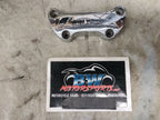 Handlebar Riser Clamp for Harley Davidson (Chrome)