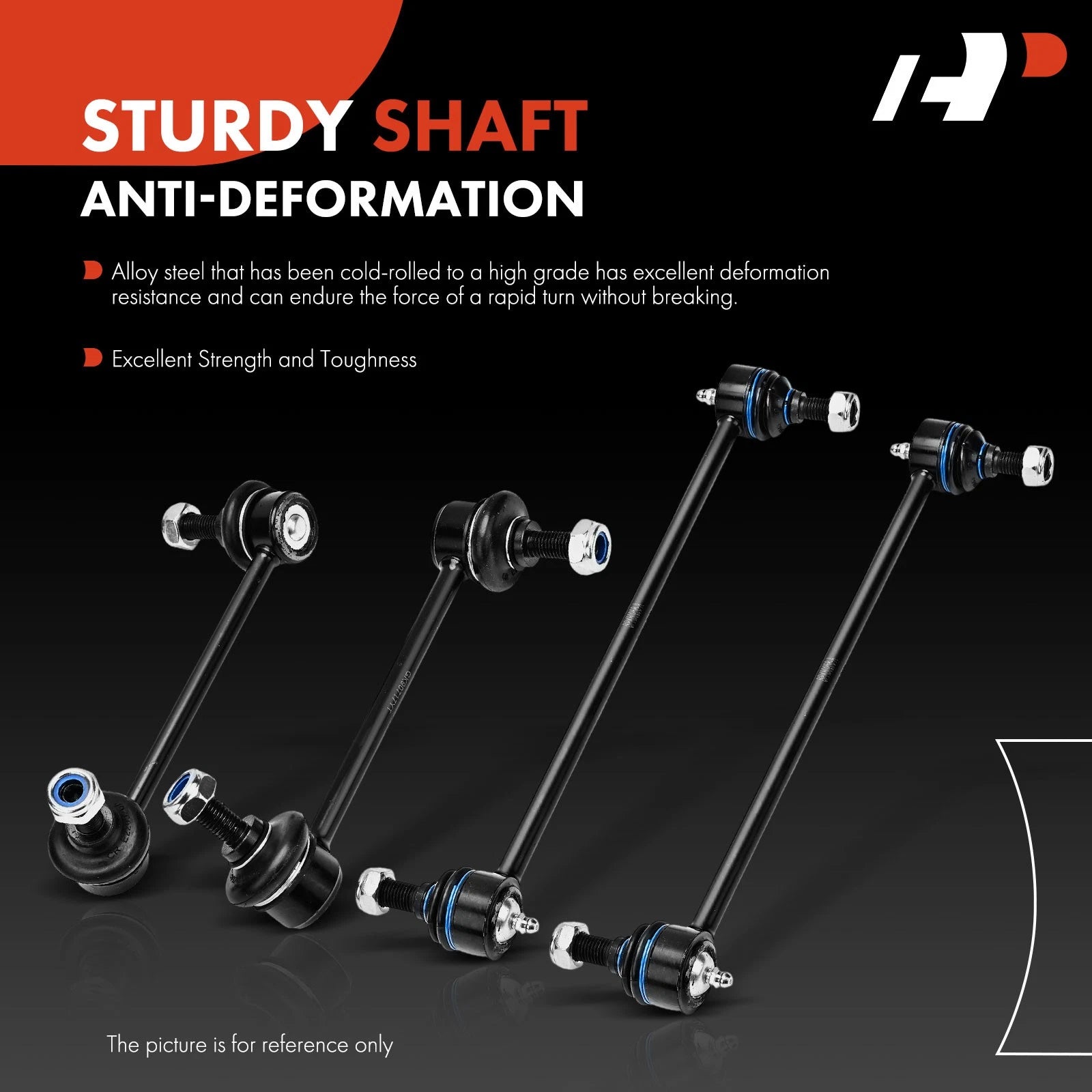 Set of 4 Sway Bar Links with Ball Joint for Honda Pilot (2006–2008)