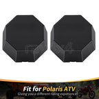 2X Black Center Wheel Hub Caps for Polaris Sportsman 570 SP X2 (2015–2025)