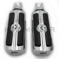 Chrome Gear Skull Footpeg for Harley Breakout FXBR/FXBRS (2018–2019)
