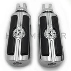 Chrome Gear Skull Footpeg for Harley Breakout FXBR/FXBRS (2018–2019)
