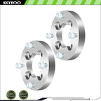 2X Wheel Adapters 4x100 to 4x137 1" for Honda Foreman, Can-Am