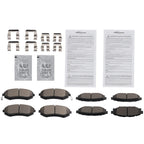 Ceramic Brake Pads Kit for Subaru Forester, Impreza, Legacy, Outback (2010–2020)
