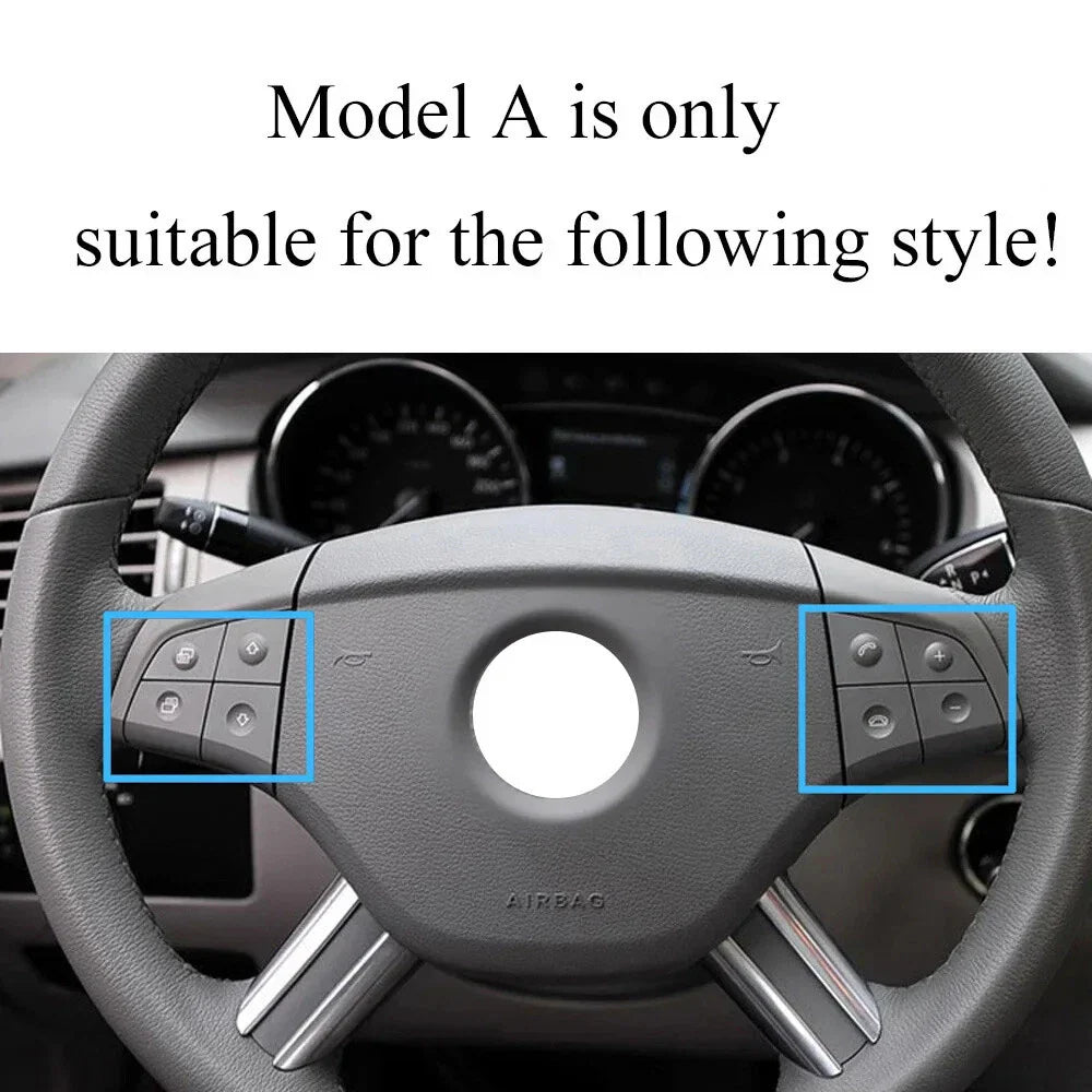 4 Button Steering Wheel Control Switches for Mercedes-Benz W164 W251 W245