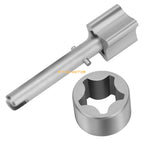 Engine Oil Pump Scavenge Rotor Shaft Kit for Kawasaki KFX450R KX450F (2008–2018) 16154-0069