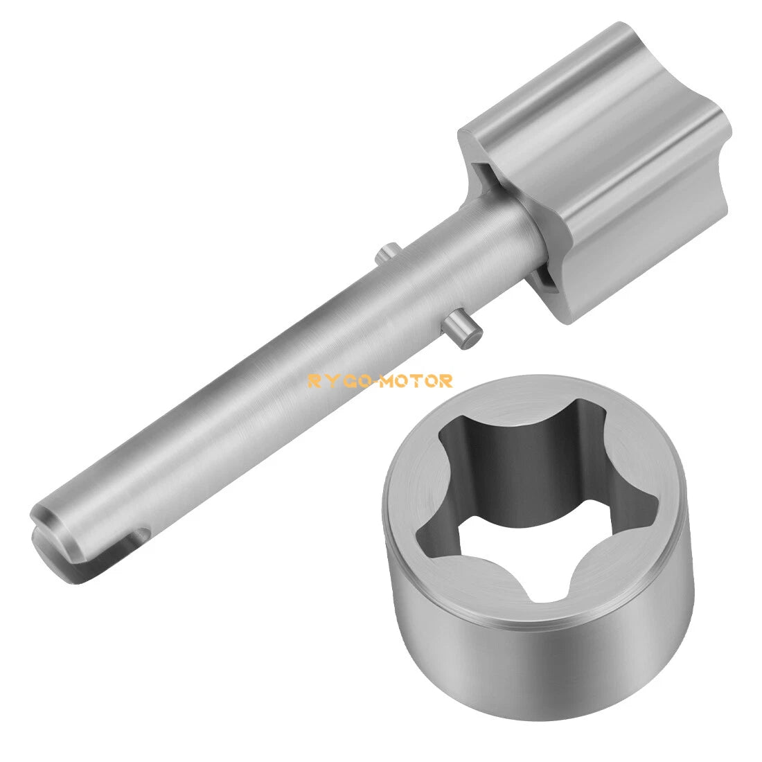Engine Oil Pump Scavenge Rotor Shaft Kit for Kawasaki KFX450R KX450F (2008–2018) 16154-0069