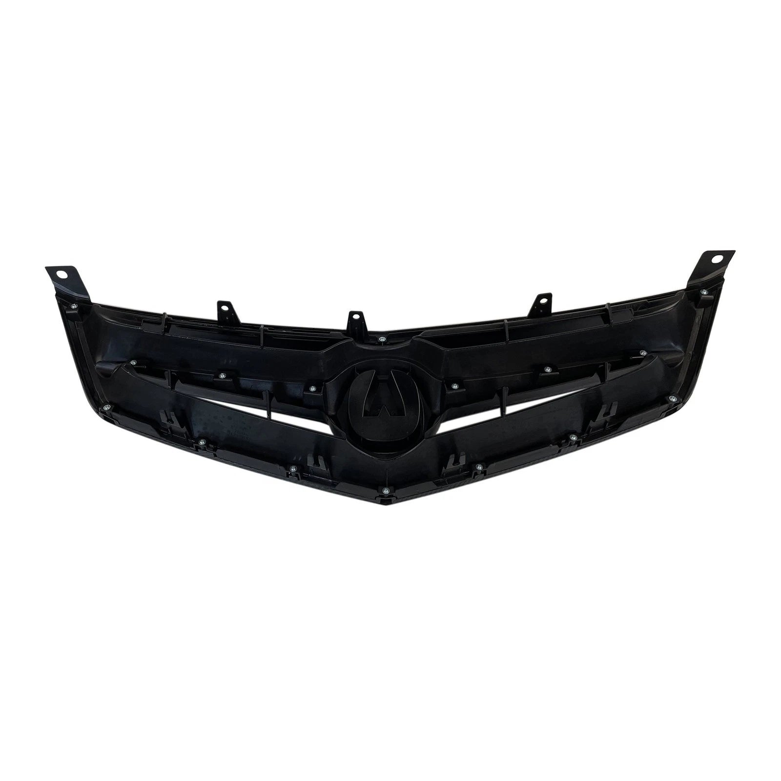 Front Bumper Grille with Carbon Fiber Style for Acura TSX (2006–2008)