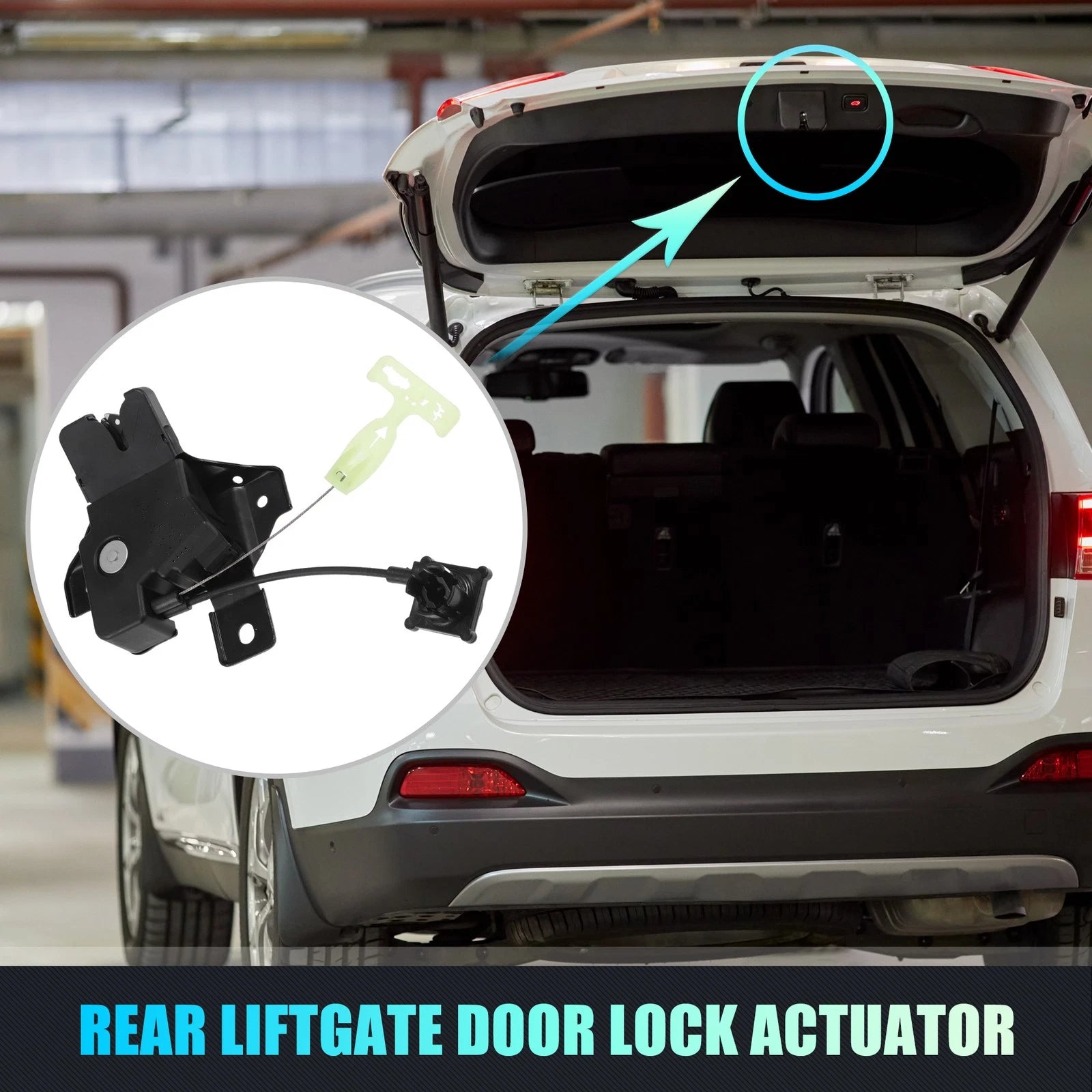 Set of 1 Rear Liftgate Door Lock Actuator for Ford Focus (2008–2009) No. 8S4Z5443200B