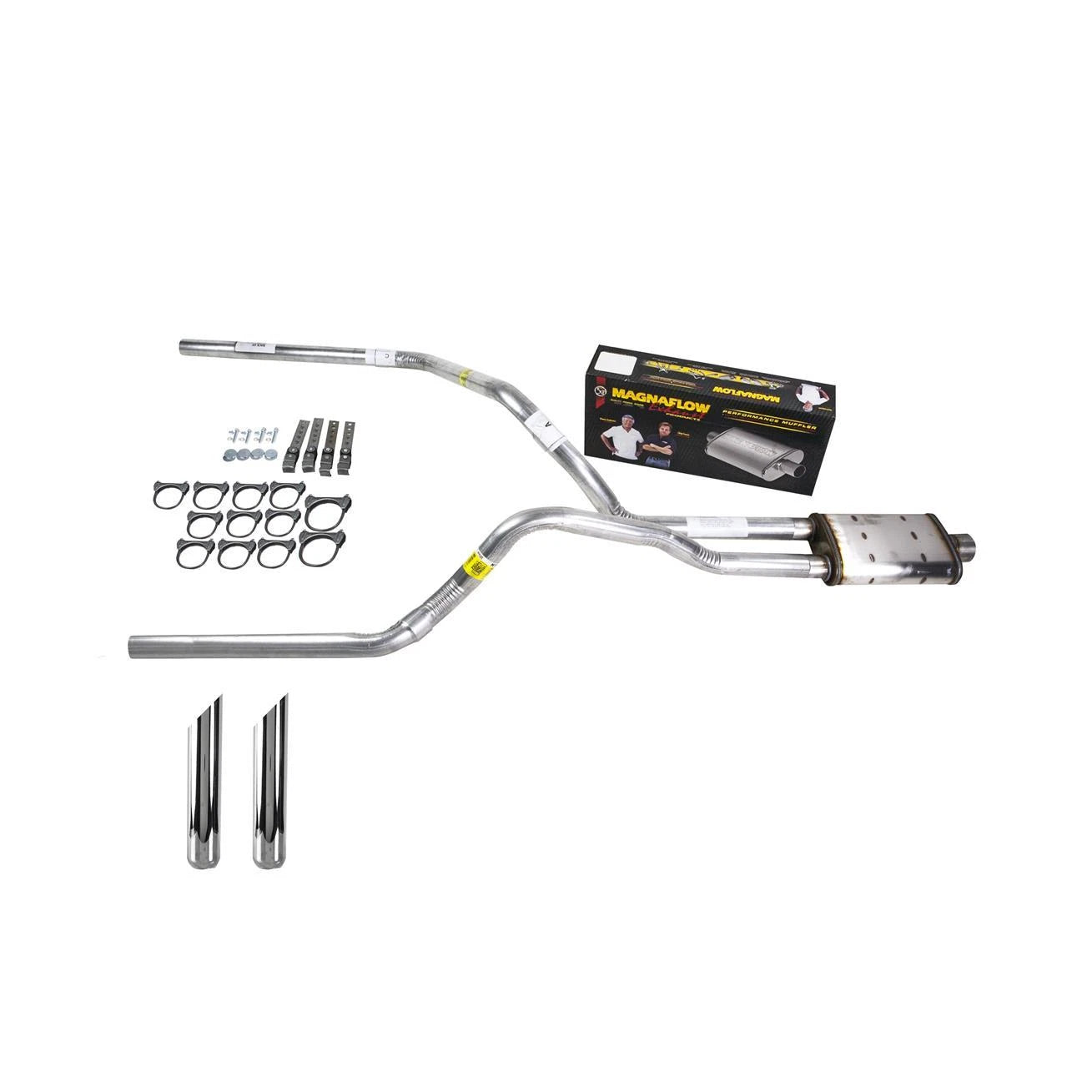 Dual Exhaust 2.5" Pipe for F150 (1995–1997) Magnaflow SW Tip