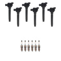Set of 6 Ignition Coils & Denso Iridium Spark Plugs for Toyota Camry (2018–2023)
