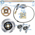 Rear Live Axle Kit Brake Assembly for Go Kart ATV (Fits Various Models)